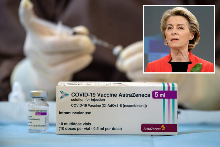 UK on brink of vaccine war with EU as Merkel and Macron ‘set to back illegal plan to block 19m…
