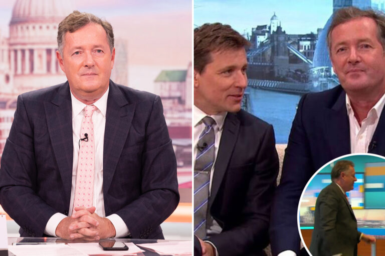Good Morning Britain to replace Piers Morgan with ‘safe option’ Ben Shephard as show’s ratings…