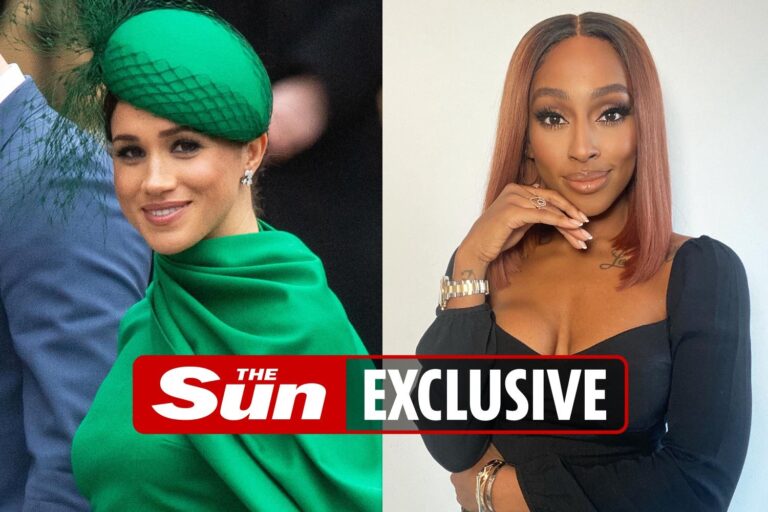 Brave Meghan Markle hugged me and told me what she was going through, says Alexandra Burke