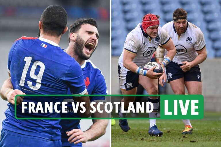 France vs Scotland rugby: TV channel, kick-off time, live stream free and teams for TONIGHT’S Six…