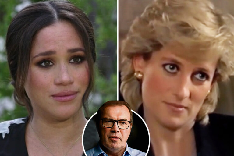 It’s amazing how Meghan Markle echoes Princess Diana — it’s as if the Royal Family have learned…
