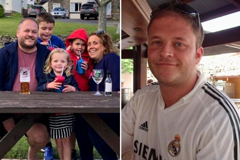 ‘Fit and healthy’ dad, 40, dies of Covid leaving behind devastated kids, aged 4, 7 and 10