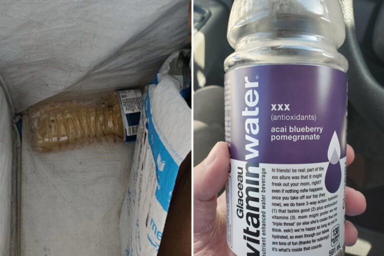 Amazon denies its workers are forced to pee in BOTTLES but employees provide gross pics ‘proving’…