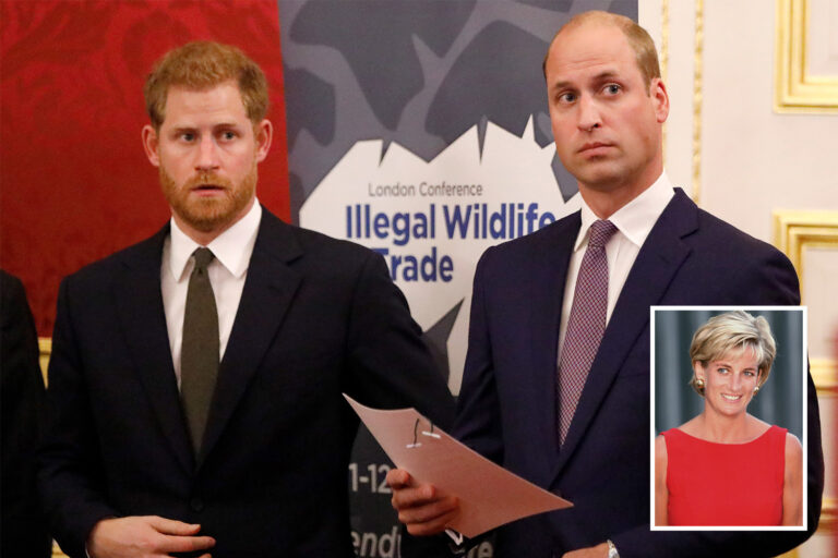 Prince Harry and Prince William ‘will both attend unveiling of Diana statue’ at Kensington Palace on…