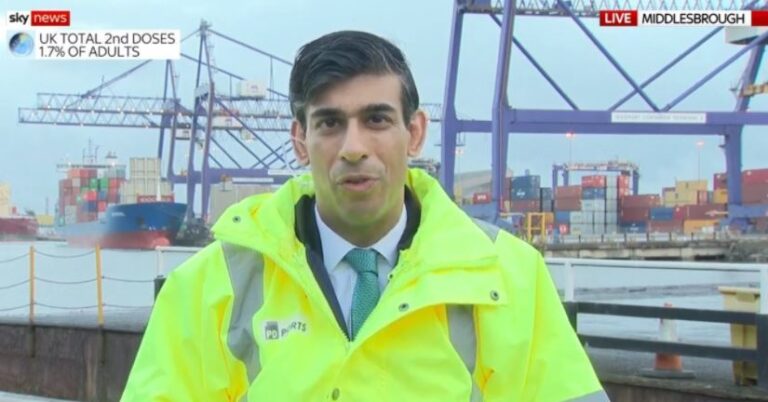 Rishi Sunak admits lockdown easing COULD be delayed after he extends furlough until September