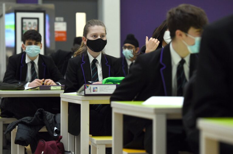 Furious parents are threatening to launch legal action to force ministers to get rid of masks from…
