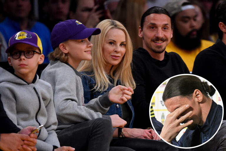 Zlatan Ibrahimovic in tears after being asked what family thought of Sweden return and says son…