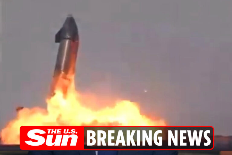 Elon Musk’s SpaceX Starship SN10 EXPLODES due to ‘methane leak’ moments after completing 10km test…