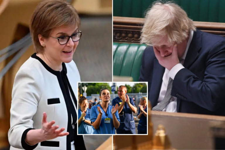Scotland’s bumper 4% pay rise for NHS staff dwarfs English increase just hours before Holyrood…