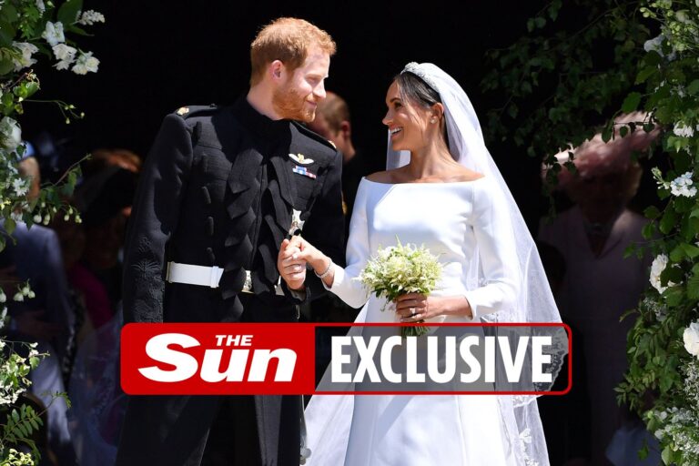 Meghan Markle and Prince Harry’s wedding certificate proves couple did NOT wed three days before…