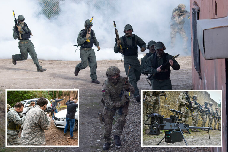 Strike squad of just 100 Brit Marines smashed 1,500 US troops in war games drill