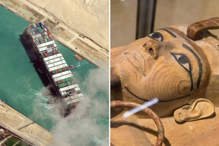 Suez canal chaos, train crash that killed 32 & deadly building collapse blamed on plan to move body…