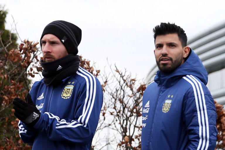 Barcelona ‘launch formal Sergio Aguero transfer offer’ as president Laporta looks to link up Messi…