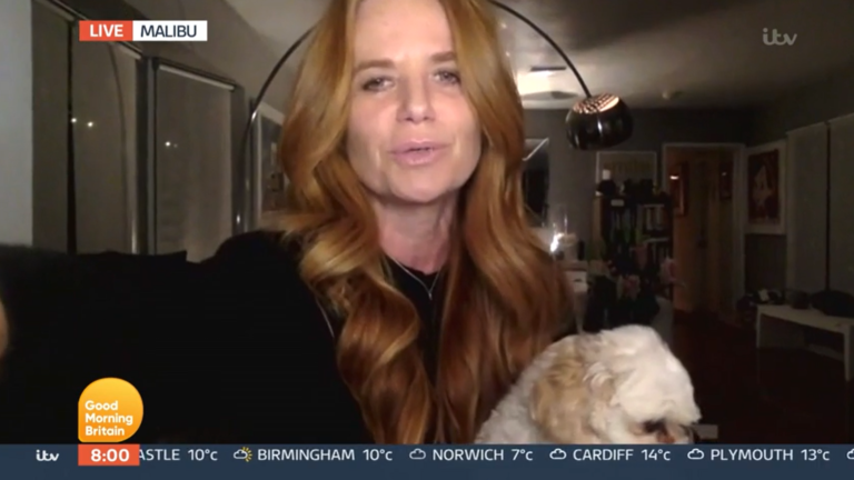 Angry Patsy Palmer abruptly ends Good Morning Britain chat as she ‘does a Piers Morgan’ after show…