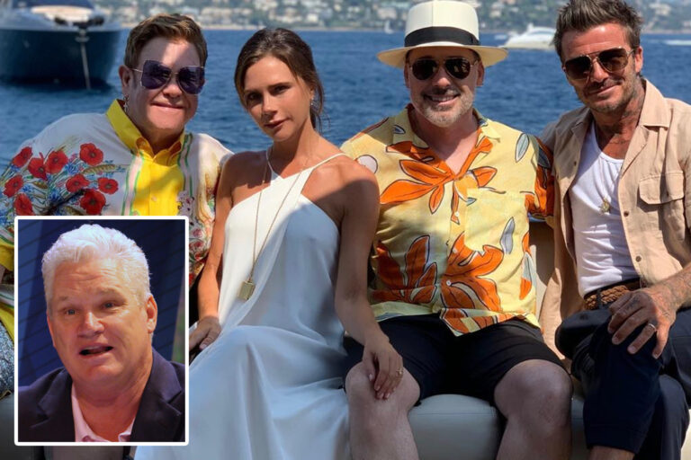 Man Utd star David Beckham’s wedding and his pal Elton John saved tragic cricket legend Dean Jones…