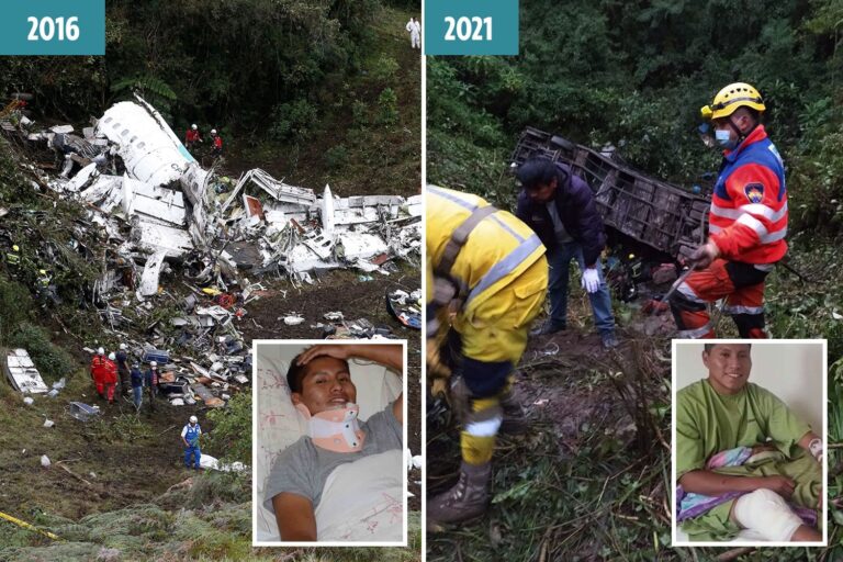 Chapecoense plane crash survivor cheats death AGAIN after miracle escape from horror coach smash…