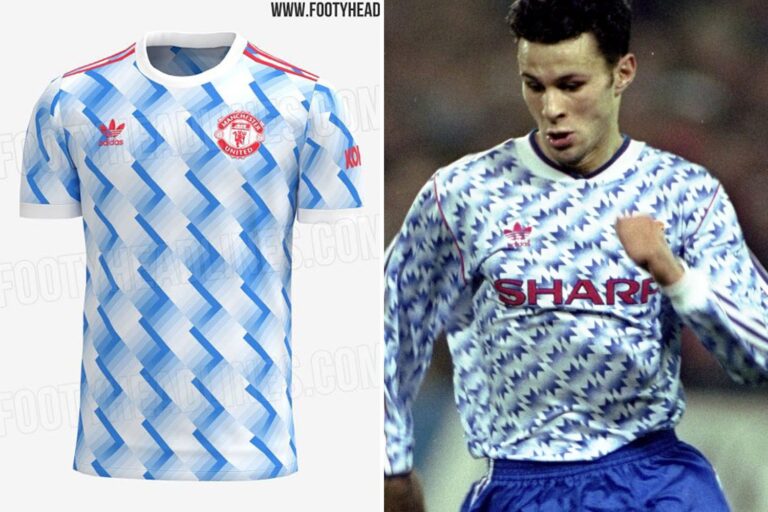 Man Utd new 2021-22 away kit ‘leaked online’ with striking resemblance to iconic retro white and…