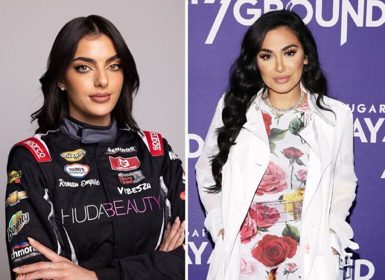 Huda Beauty sponsors NASCAR’s first female Arab driver Toni Breidinger