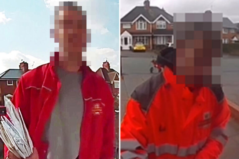 ‘Britain’s grumpiest postman’ caught in SECOND foul-mouthed tirade in a week as he blasts ‘they’re…