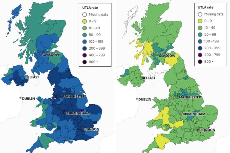 More than HALF of Brits live in Covid-free areas just 2 months after England was ravaged by virus as…