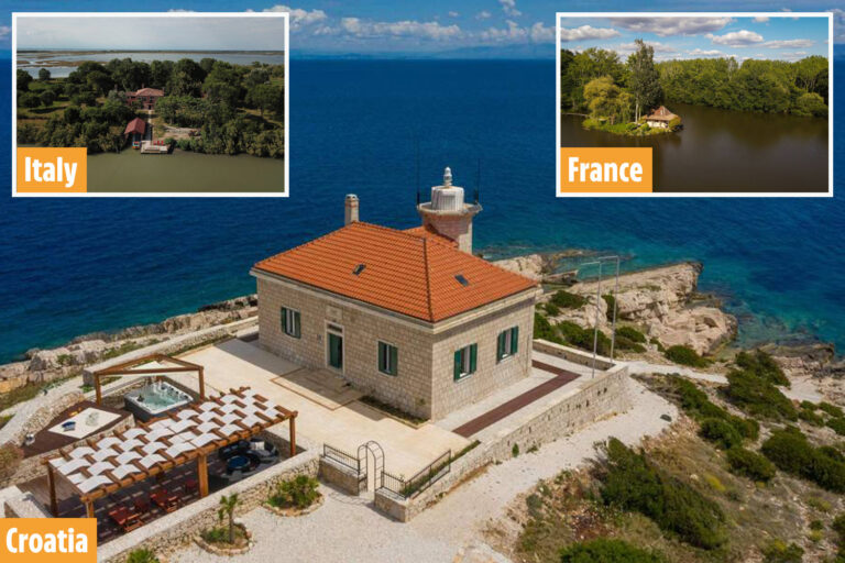 The private islands you can rent in France, Spain and Greece from just £12pp a night