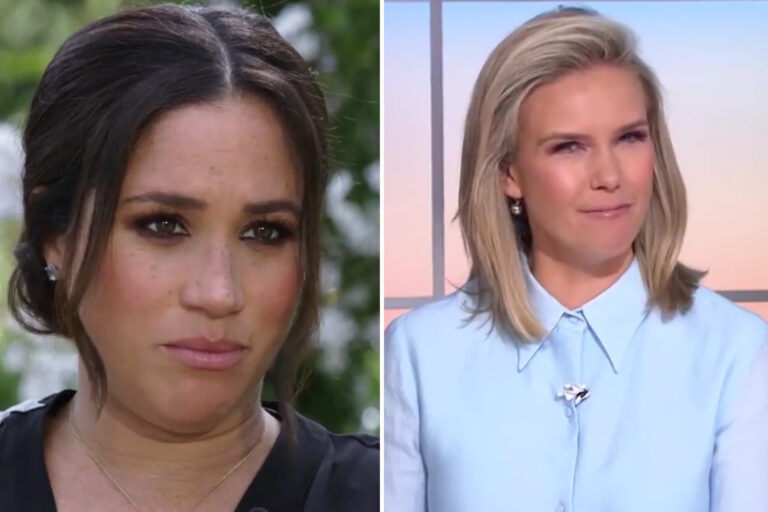 TV host blasted by viewers as she tells pregnant Meghan Markle to ‘shut up’ in on-air rant