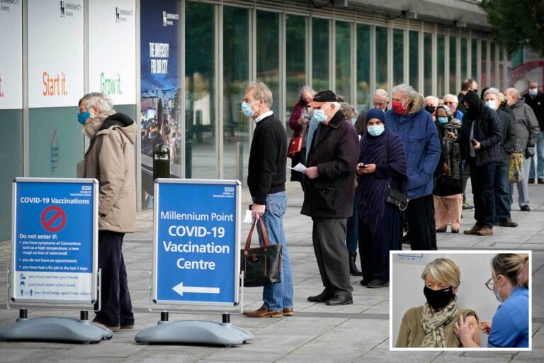 Britain ‘no longer in a pandemic’ as jab roll out slashes Covid infections by 90 per cent, experts…