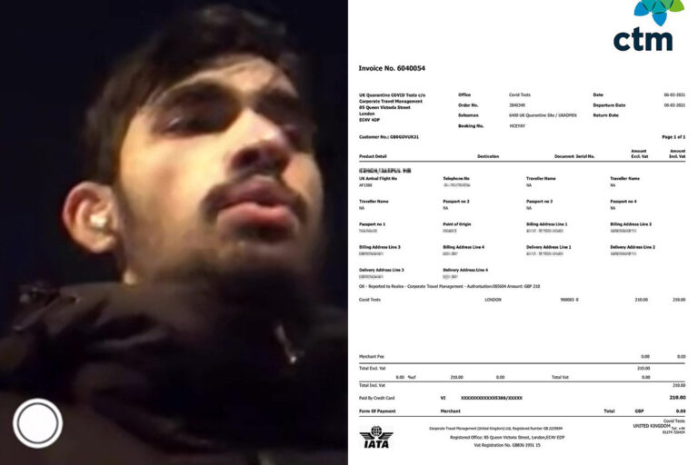 Teen scammer, 18, risking lives by selling £80 fake invoices to help UK arrivals dodge Covid tests…