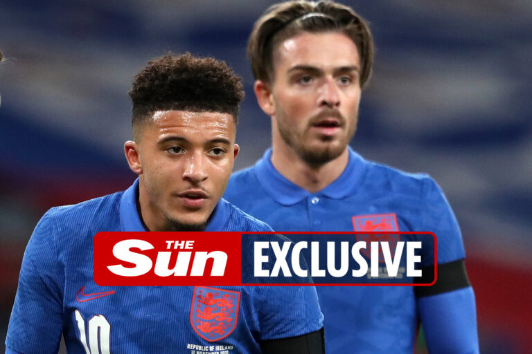 Jadon Sancho and Jack Grealish could miss out on England’s Euro 2020 squad with Jesse Lingard…