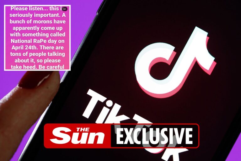 What is April 24? Women’s charities slam sick TikTok video ‘encouraging viewers to attack women’ on…