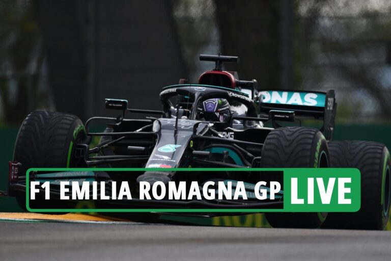F1 Emilia Romagna Grand Prix LIVE: Hamilton into GRAVEL and Bottas OUT as Imola race is RED FLAGGED