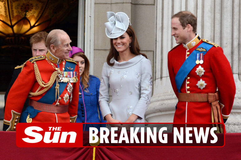 Prince William hails ‘extraordinary’ Philip and says George, Charlotte and Louis will miss…