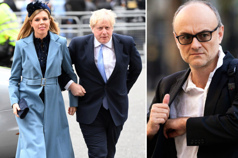 Angry Tories blast PM’s fiancée Carrie Symonds as ‘far too powerful’ as Dominic Cummings feud…