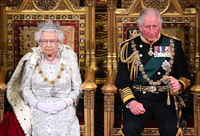 Queen will ‘fade away gracefully’ from royal duties after Prince Philip’s death as Charles steps up