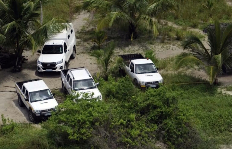 Bodies of 12 beheaded white expats found tied up under a tree after ISIS hotel massacre in…
