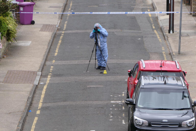 Boy, 13, fighting for life after he was stabbed multiple times near school on Isle of Dogs in East…