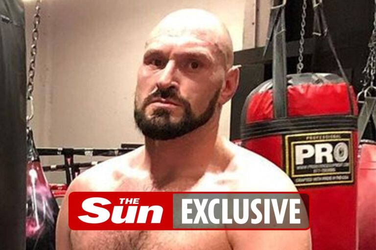 Tyson Fury preparing to fly to Las Vegas for Anthony Joshua training camp as £500m two-fight deal…
