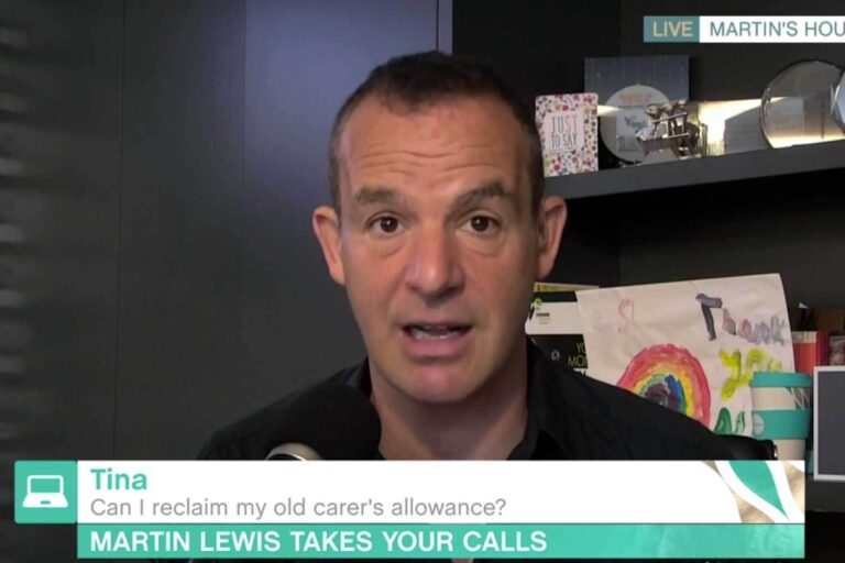 Martin Lewis explains how unpaid carers can claim £1,000s towards their pension