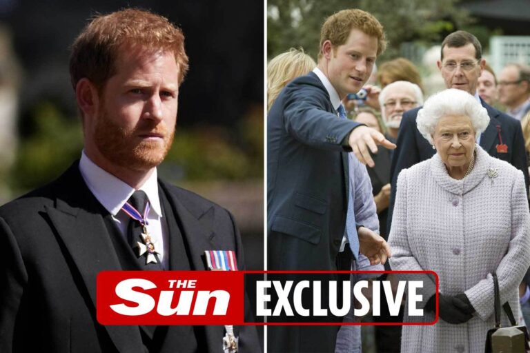 Prince Harry could stay in Britain for Queen’s 95th birthday after leaving return flight to Los…