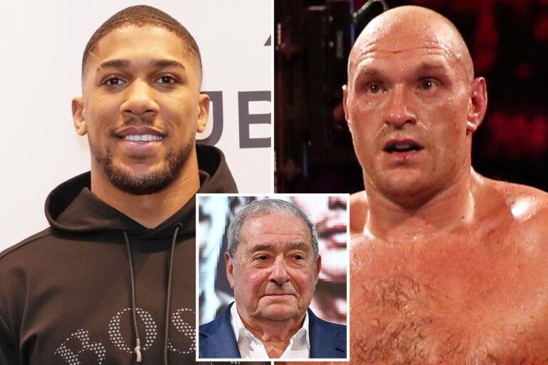 Tyson Fury vs Anthony Joshua ‘dead in the water’ claims Bob Arum despite Eddie Hearn claiming fight…