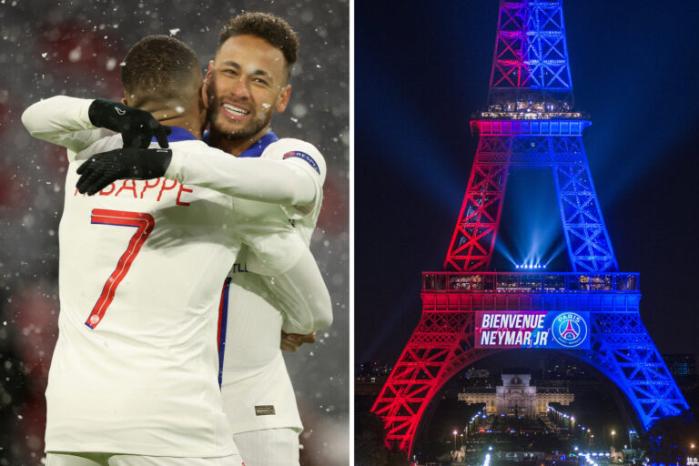 PSG offered Neymar private jet, hotel chain shares and to put his name on Eiffel Tower in secret…