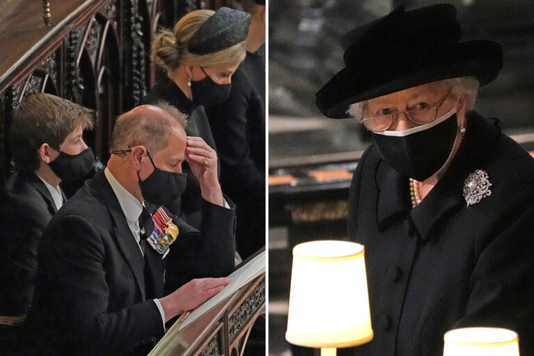 Queen ‘was supported by her new rock Sophie of Wessex and Prince Edward’ with tea after Phil’s…