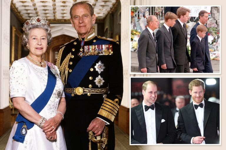Prince Harry and William will reunite to walk behind Prince Philip’s coffin