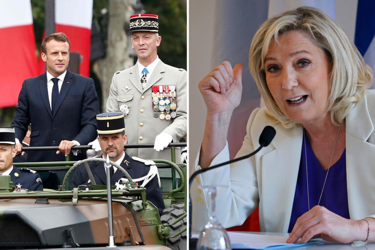 Twenty ex-generals call for Macron to be removed in coup if France cannot stop ‘disintegration’ at…