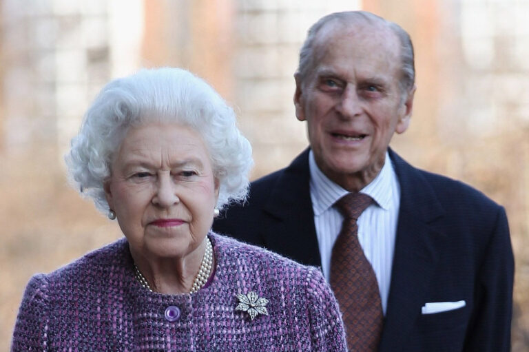 The Queen went to private church service before walking corgi puppies on first Sunday without Prince…