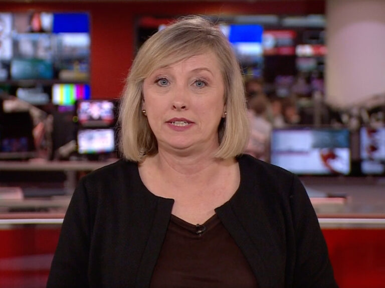 BBC newsreader Martine Croxall in tears as she announces Prince Philip’s death