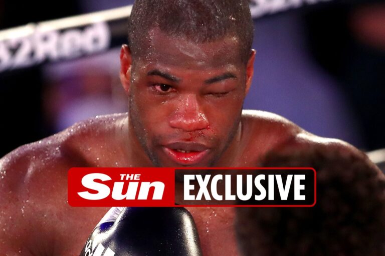 Daniel Dubois to fight Bogdan Dinu in first bout back after breaking eye socket in Joe Joyce defeat…