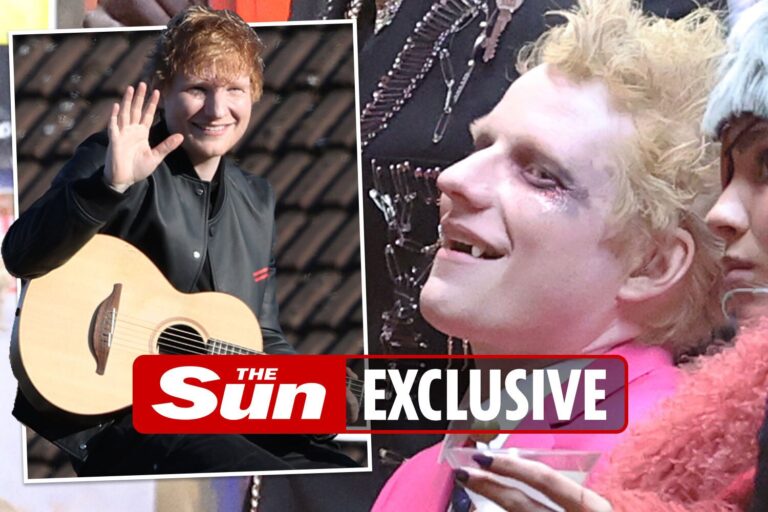 Ed Sheeran spotted filming new music video after 18 month hiatus – dressed as a vampire