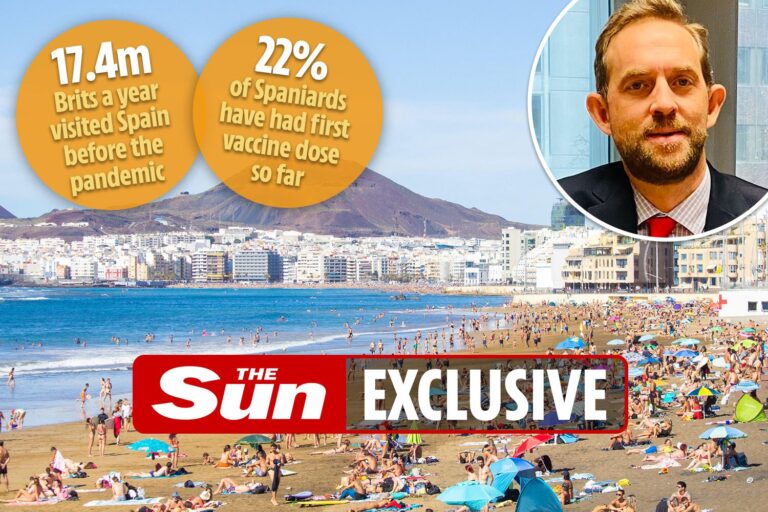 Spain to welcome Brit holidaymakers back to its beaches in June, tourism chief confirms