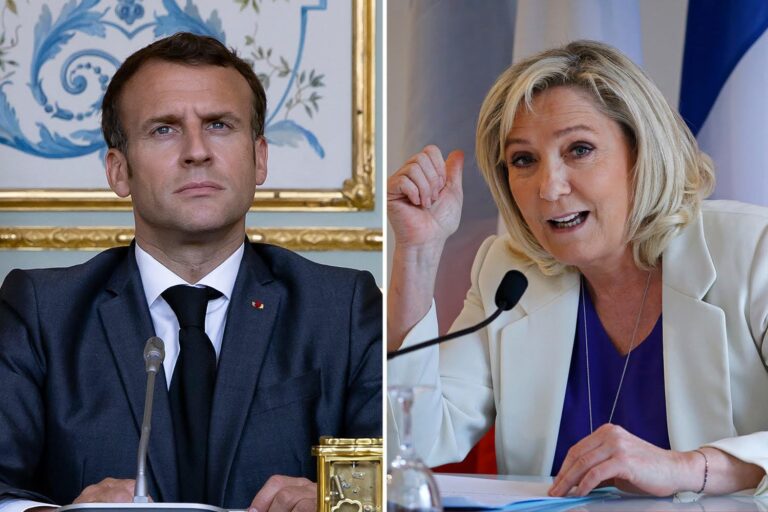 Far-right leader Marine Le Pen ‘on course to BEAT Macron at next election as voters turn on…